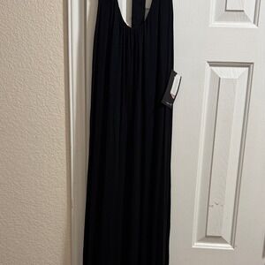 Aryn K Black Backless Maxi‎ Dress